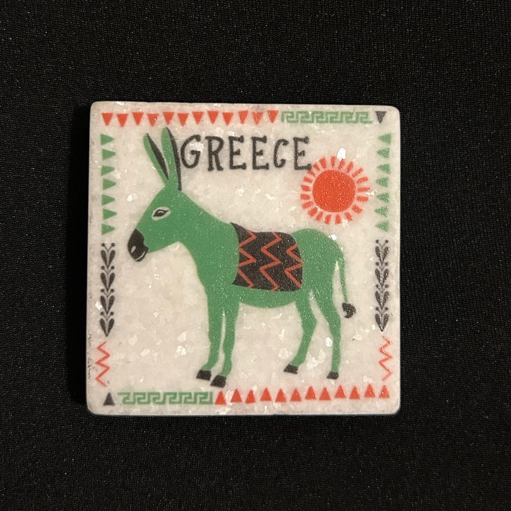 Marble Souvenir from Greece- Magnet